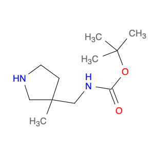 tert-Butyl (3-methylpyrrolidin-3-yl)methylcarbamate