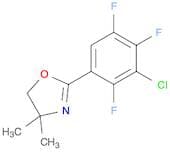 Oxazole,2-(3-chloro-2,4,5-trifluorophenyl)-4,5-dihydro-4,4-dimethyl-