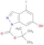1H-Indazole-1-carboxylic acid, 4-fluoro-6-hydroxy-, 1,1-dimethylethyl ester