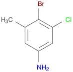 Benzenamine, 4-bromo-3-chloro-5-methyl-