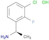 (1R)-1-(3-Chloro-2-fluorophenyl)ethylamine-hcl