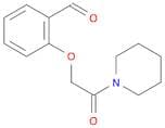 2-(2-Oxo-2-(piperidin-1-yl)ethoxy)benzaldehyde