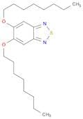 2,1,3-Benzothiadiazole, 5,6-bis(octyloxy)-