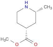 cis-2-methylpiperidine-4-carboxylic acid methyl ester hydrochloride
