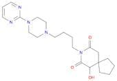 10-Hydroxy-8-[4-(4-pyrimidin-2-ylpiperazin-1-yl)butyl]-8-azaspiro[4.5]decane-7,9-dione