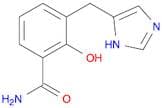 Benzamide, 2-hydroxy-3-(1H-imidazol-5-ylmethyl)-