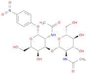 4-Nitrophenyl 2-acetamido-3-O-(2-acetamido-2-deoxy-b-D-glucopyranosyl)-2-deoxy-a-D-galactopyranosi…
