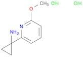 1-(6-Methoxypyridin-2-yl)cyclopropanamine dihydrochloride
