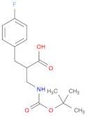 2-(N-BOC-AMINOMETHYL)-3-(4-FLUOROPHENYL)PROPIONIC ACID