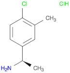 Benzenemethanamine, 4-chloro-α,3-dimethyl-, hydrochloride (1:1), (αR)-