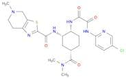 Ethanediamide, n1-(5-chloro-2-pyridinyl)-n2-[(1r,2s,4s)-4-[(dimethylamino)carbonyl]-2-[[(4,5,6,7-t…