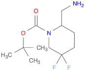 tert-Butyl 2-(aminomethyl)-5,5-difluoropiperidine-1-carboxylate
