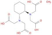 Glycine, N,​N'-​(1R,​2R)​-​1,​2-​cyclohexanediylbis[N-​(carboxymethyl)​-​, hydrate (1:1)​, rel-