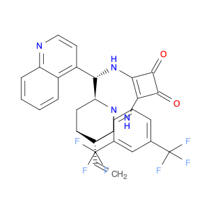 3-Cyclobutene-1,2-dione, 3-[[3,5-bis(trifluoromethyl)phenyl]amino]-4-[(8α,9S)-cinchonan-9-ylamino]-