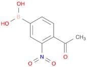 4-Acetyl-3-nitrophenylboronic acid
