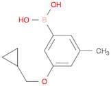 Boronic acid, B-[3-(cyclopropylmethoxy)-5-methylphenyl]-