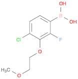 Boronic acid, B-[4-chloro-2-fluoro-3-(2-methoxyethoxy)phenyl]-