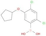 2,4-Dichloro-5-(cyclopentyloxy)phenylboronic acid
