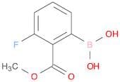 Benzoic acid, 2-borono-6-fluoro-, 1-methyl ester