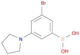 3-Bromo-5-pyrrolidinophenylboronic acid