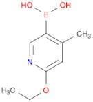 Boronic acid, B-(6-ethoxy-4-methyl-3-pyridinyl)-
