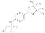 Ethanesulfonamide, N-[4-(4,4,5,5-tetramethyl-1,3,2-dioxaborolan-2-yl)phenyl]-