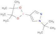 1H-Pyrazole, 1-(1,1-dimethylethyl)-4-(4,4,5,5-tetramethyl-1,3,2-dioxaborolan-2-yl)-