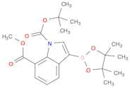 1-BOC-7-methoxycarbonylindole-3-boronic acid, pinacol ester