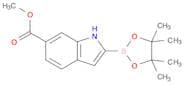 6-Methoxycarbonylindole-2-boronic acid pinacol ester