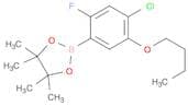 5-Butoxy-4-chloro-2-fluorophenylboronic acid, pinacol ester