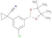 Cyclopropanecarbonitrile, 1-[3-chloro-5-(4,4,5,5-tetramethyl-1,3,2-dioxaborolan-2-yl)phenyl]-