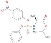L-Alanine, N-[(S)-(4-nitrophenoxy)phenoxyphosphinyl]-, 1-methylethyl ester