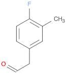 2-(4-fluoro-3-methylphenyl)acetaldehyde