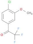 1-(4-Chloro-3-methoxyphenyl)-2,2,2-trifluoroethanone