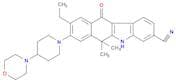 9-Ethyl-6,6-dimethyl-8-[4-(morpholin-4-yl)piperidin-1-yl]-11-oxo-5H-benzo[b]carbazole-3-carbonitri…