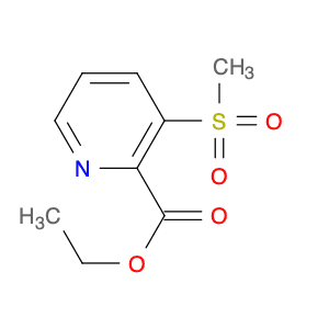 Ethyl 3-(methylsulfonyl)picolinate