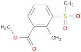 Benzoic acid, 2-methyl-3-(methylsulfonyl)-, methyl ester