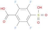 Benzoic acid, 2,3,5,6-tetrafluoro-4-sulfo-
