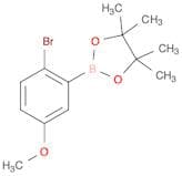 1,3,2-Dioxaborolane, 2-(2-bromo-5-methoxyphenyl)-4,4,5,5-tetramethyl-
