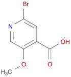 4-Pyridinecarboxylic acid, 2-bromo-5-methoxy-