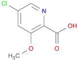 5-Chloro-3-methoxypicolinic acid