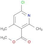 3-Pyridinecarboxylic acid, 6-chloro-2,4-dimethyl-, methyl ester