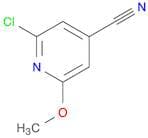 4-Pyridinecarbonitrile, 2-chloro-6-methoxy-