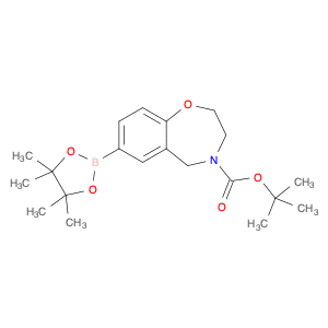1,4-BENZOXAZEPINE-4(5H)-CARBOXYLIC ACID, 2,3-DIHYDRO-7-(4,4,5,5-TETRAMETHYL-1,3,2-DIOXABOROLAN-2-Y…