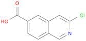 3-Chloroisoquinoline-6-carboxylic acid