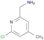 (6-Chloro-4-methylpyridin-2-yl)methanamine