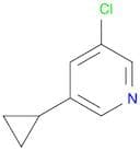 Pyridine, 3-chloro-5-cyclopropyl-