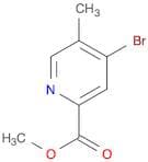 2-Pyridinecarboxylic acid, 4-bromo-5-methyl-, methyl ester