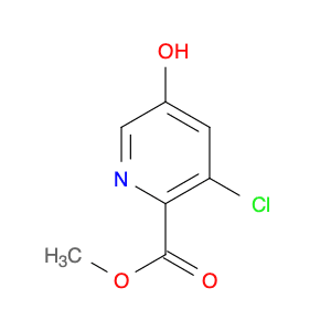 2-Pyridinecarboxylic acid, 3-chloro-5-hydroxy-, methyl ester