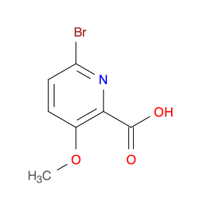 2-​Pyridinecarboxylic acid, 6-​bromo-​3-​methoxy-
